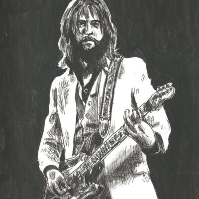 Eric Clapton drawing