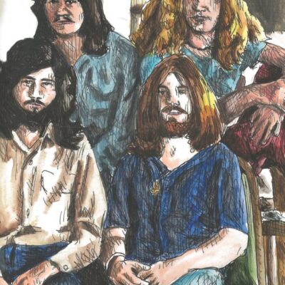 Led Zeppelin drawing